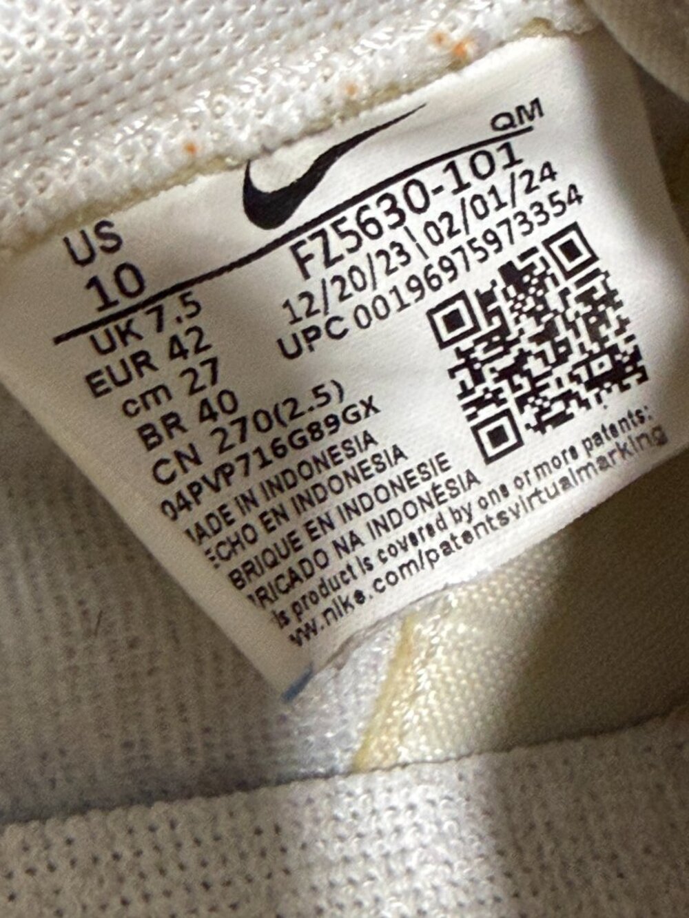 Nike Kill Shot 2 Leather Women's Lace Up Casual Sneakers Size 10 - Picture 8 of 8